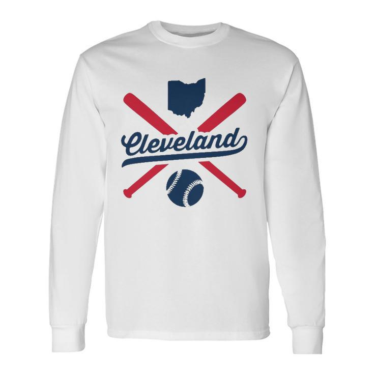 Cleveland Baseball Vintage Ohio Pride Love City Long Sleeve T-Shirt T-Shirt