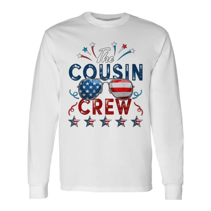 Cousin Crew 4Th Of July Patriotic American Matching V3 Long Sleeve T-Shirt