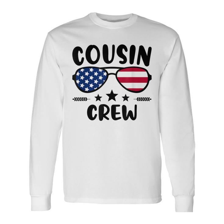Cousin Crew 4Th Of July Patriotic American Matching V7 Long Sleeve T-Shirt