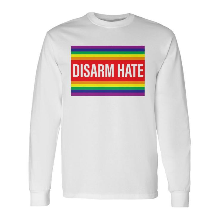 Disarm Hate Lgbtq Pride Protect Trans Students Not Afraid Long Sleeve T-Shirt T-Shirt