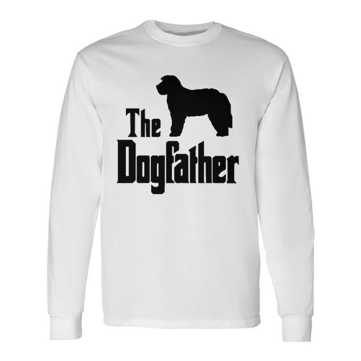 The Dogfather Dog Bernedoodle Long Sleeve T-Shirt T-Shirt