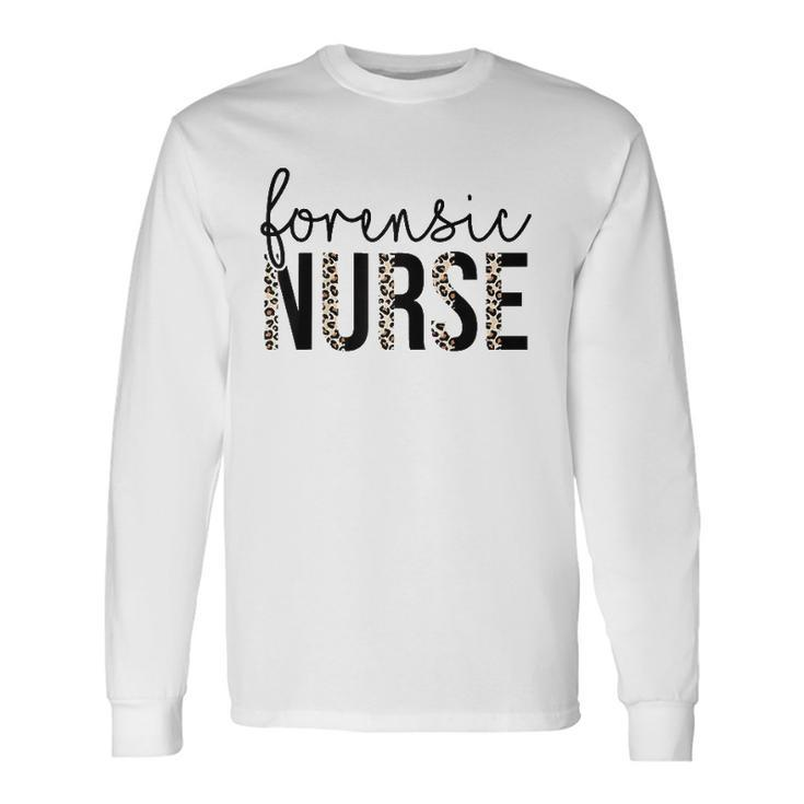 Forensic Nurse Life Nursing School Nurse Squad Raglan Baseball Tee Long Sleeve T-Shirt T-Shirt