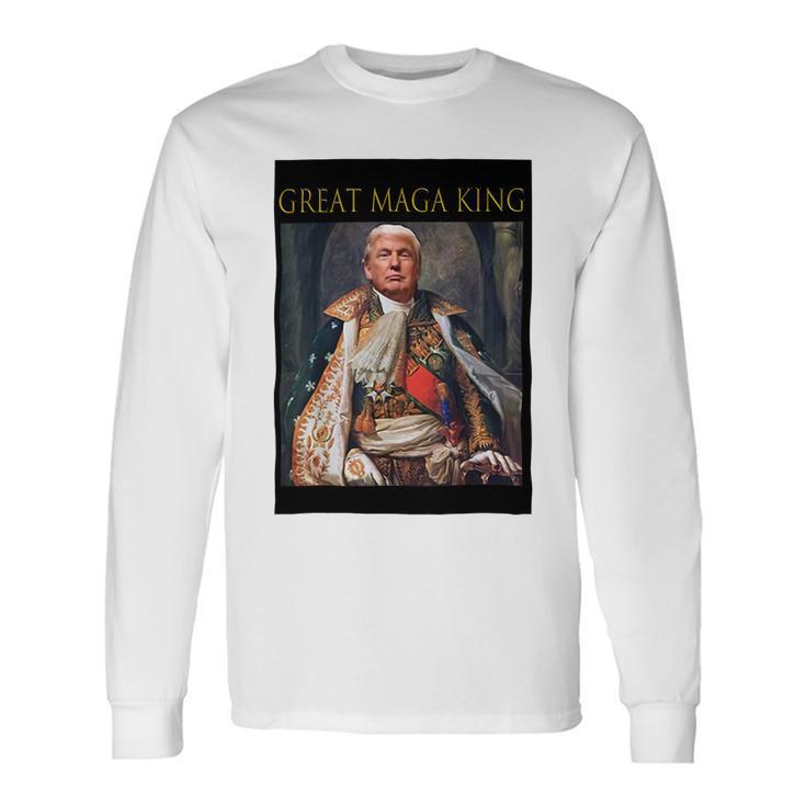 The Great Maga King Ultra Maga King Art Board Print Long Sleeve T-Shirt