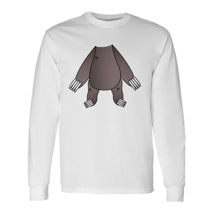 Halloween Sloth Head Cute Lazy Animal Fans Long Sleeve T-Shirt T-Shirt