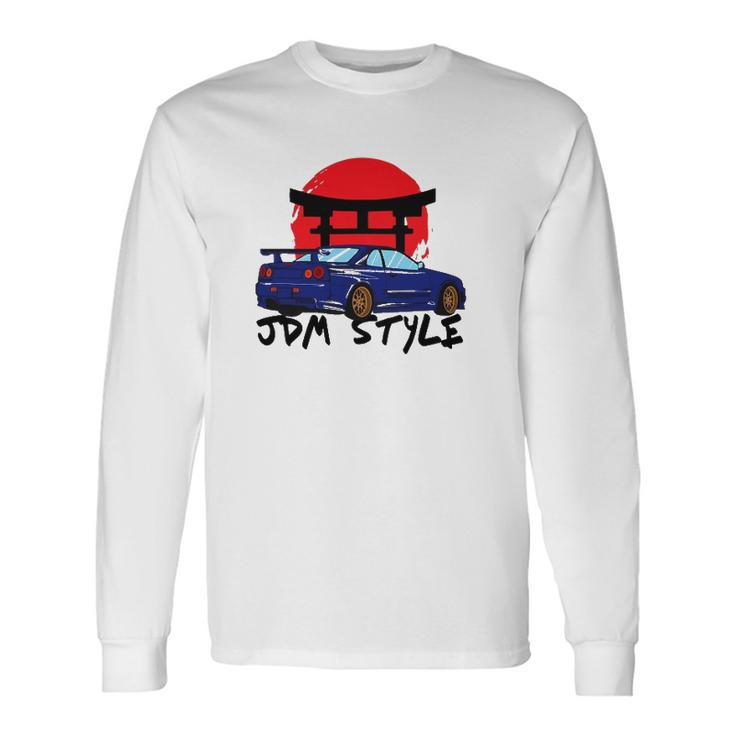 Jdm Style Jdm Cars Long Sleeve T-Shirt
