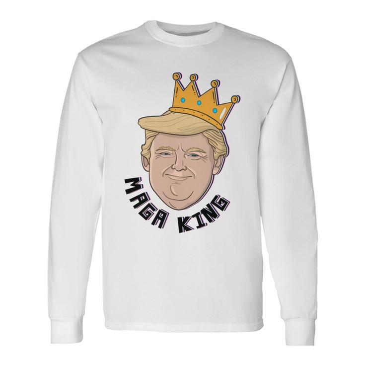 Maga King Donald Trump Meme Long Sleeve T-Shirt