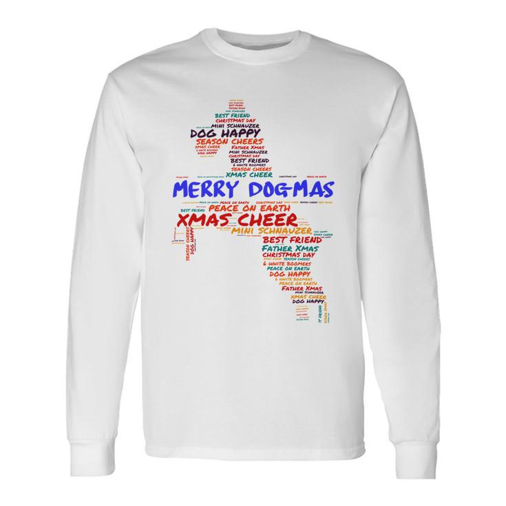 Merry Dog-Mas Miniature Schnauzer Unisex Long Sleeve