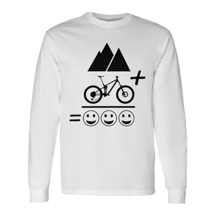 Mountain Biking Funny - Mountain  Bike  Happiness 194 Shirt Unisex Long Sleeve