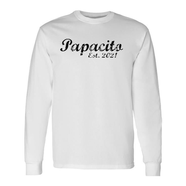 New Spanish Fathers Day Papacito 2021 Long Sleeve T-Shirt T-Shirt