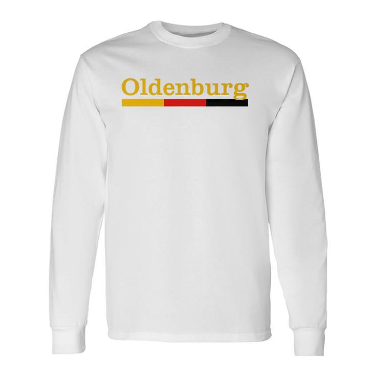 Oldenburg City Oldenburg Souvenir Long Sleeve T-Shirt T-Shirt