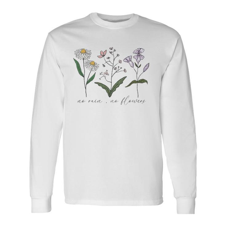 Plant Flower Wildflower Gardening Lover Long Sleeve T-Shirt T-Shirt