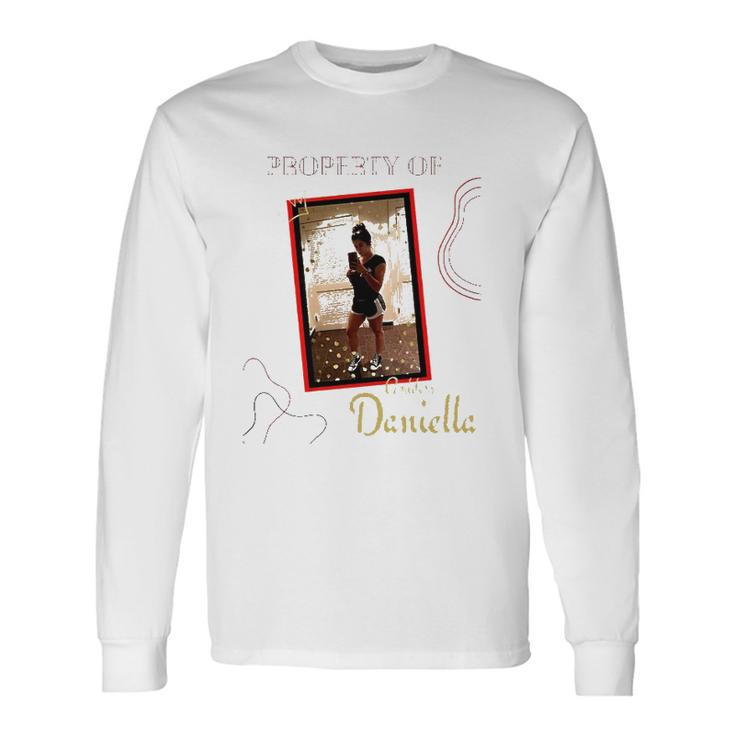Property Of Goddess Daniella Long Sleeve T-Shirt