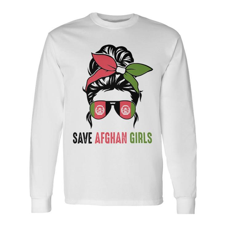 Save Afghan Girls Long Sleeve T-Shirt Gifts ideas
