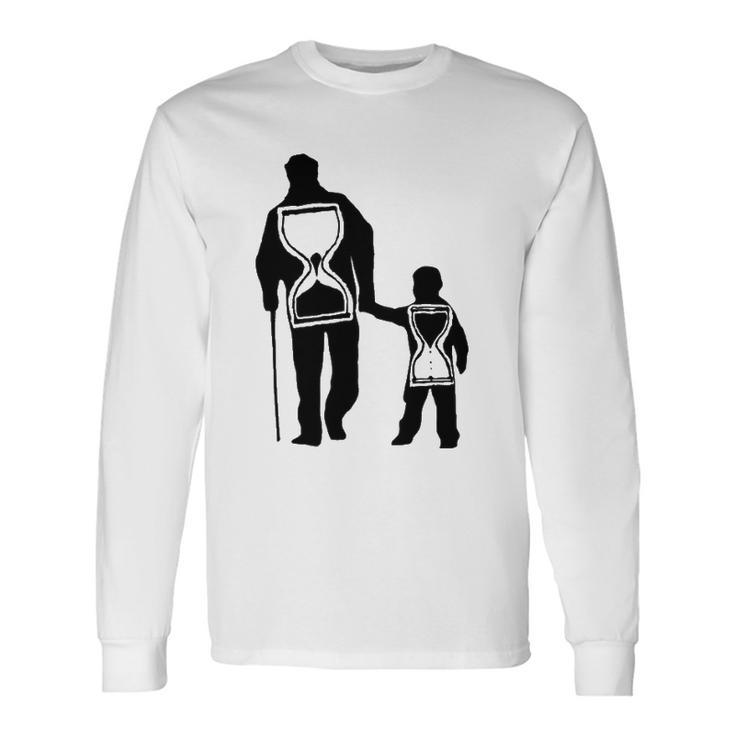 Sentimental Father S Time Is Precious Long Sleeve T-Shirt T-Shirt