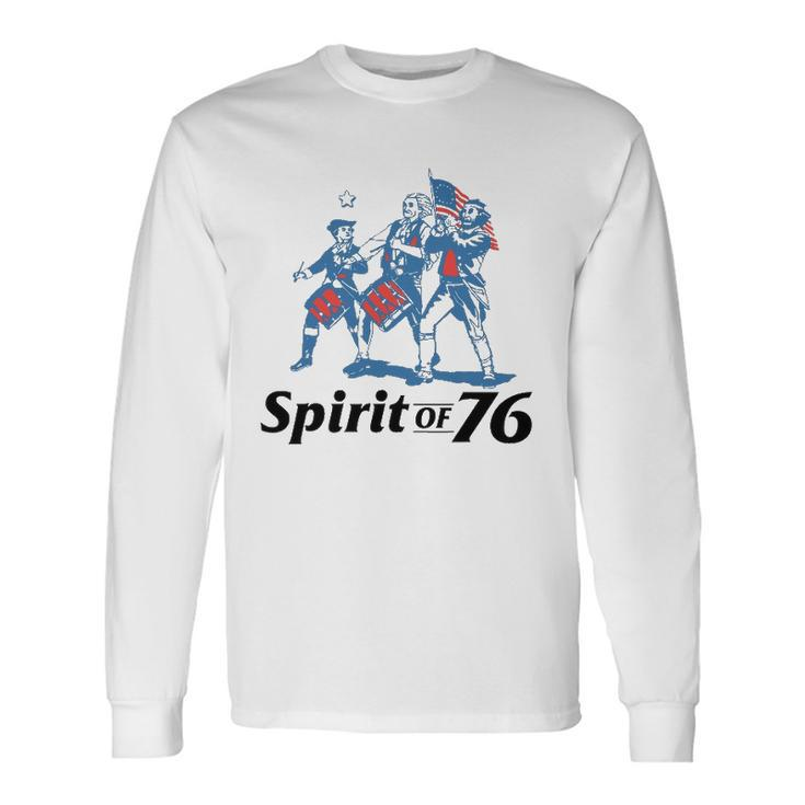 Spirit Of 76 4Th Of July Patriotic Long Sleeve T-Shirt T-Shirt
