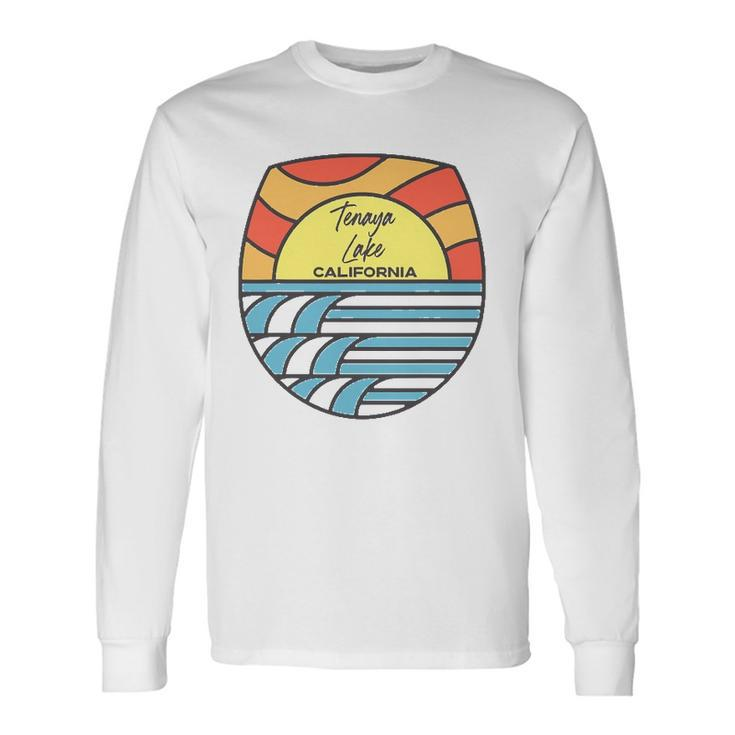 Tenaya Lake California Ca Sunset Souvenir Vacation Long Sleeve T-Shirt T-Shirt