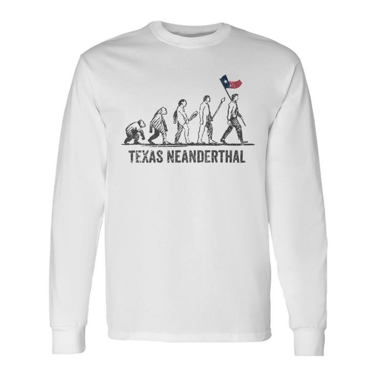 Texas Neanderthal Thinking Unisex Long Sleeve