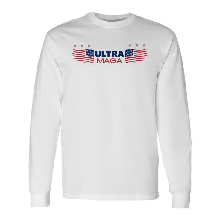 Ulltra Maga Amarican Wings Unisex Long Sleeve