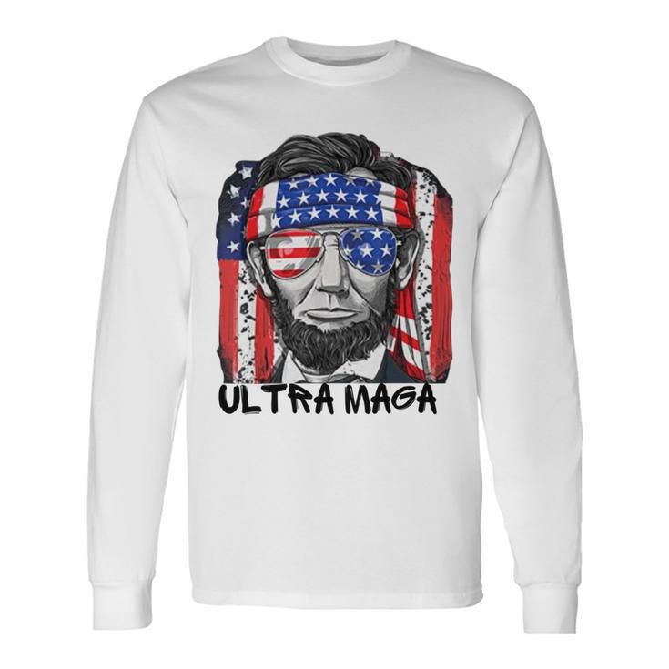 Ultra Maga And Proud Of It Essential Tshirt Unisex Long Sleeve