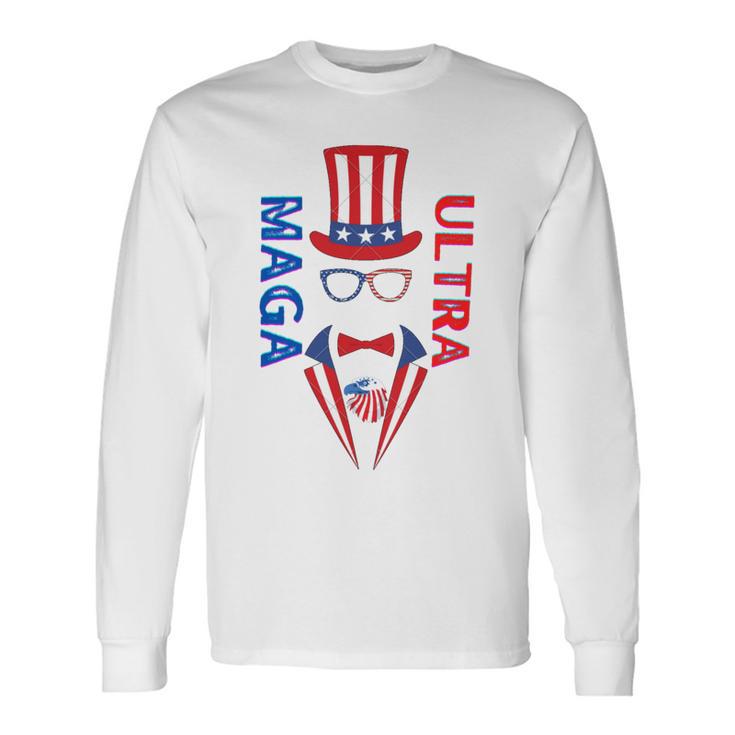 Ultra Maga And Proud Of It V20 Unisex Long Sleeve