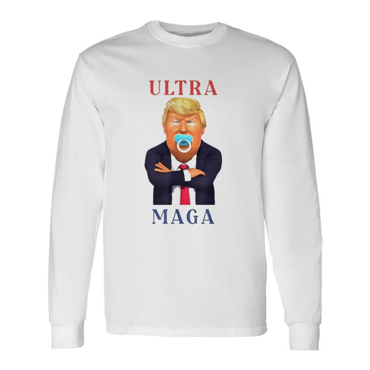 Ultra Maga Donald Trump Make America Great Again Long Sleeve T-Shirt T-Shirt Gifts ideas