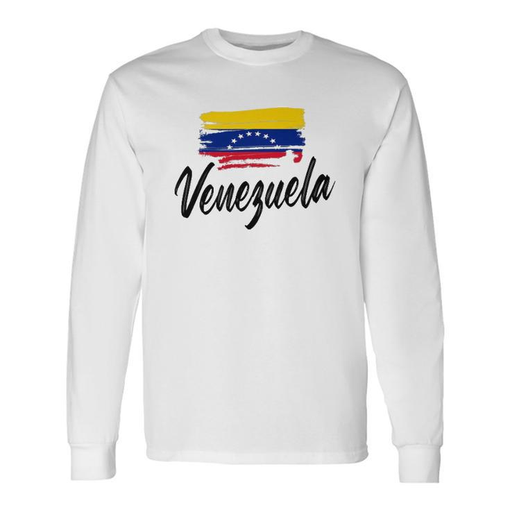 Venezuela Flag Venezuelan Venezolano Pride Long Sleeve T-Shirt T-Shirt