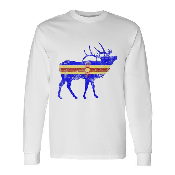 New Mexico Elk Elk Hunting Long Sleeve T-Shirt