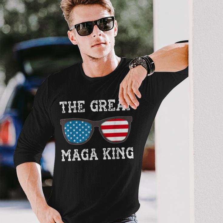 Anti Joe Biden Ultra Maga The Return Of The Great Maga King V3 Unisex Long Sleeve Gifts for Him