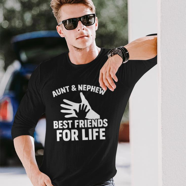 Aunt And Nephew Best Friends For Life Long Sleeve T-Shirt T-Shirt Gifts for Him