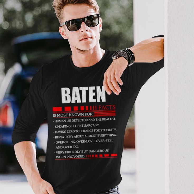 Baten Fact Fact Shirt Baten Shirt For Baten Fact Long Sleeve T-Shirt ...