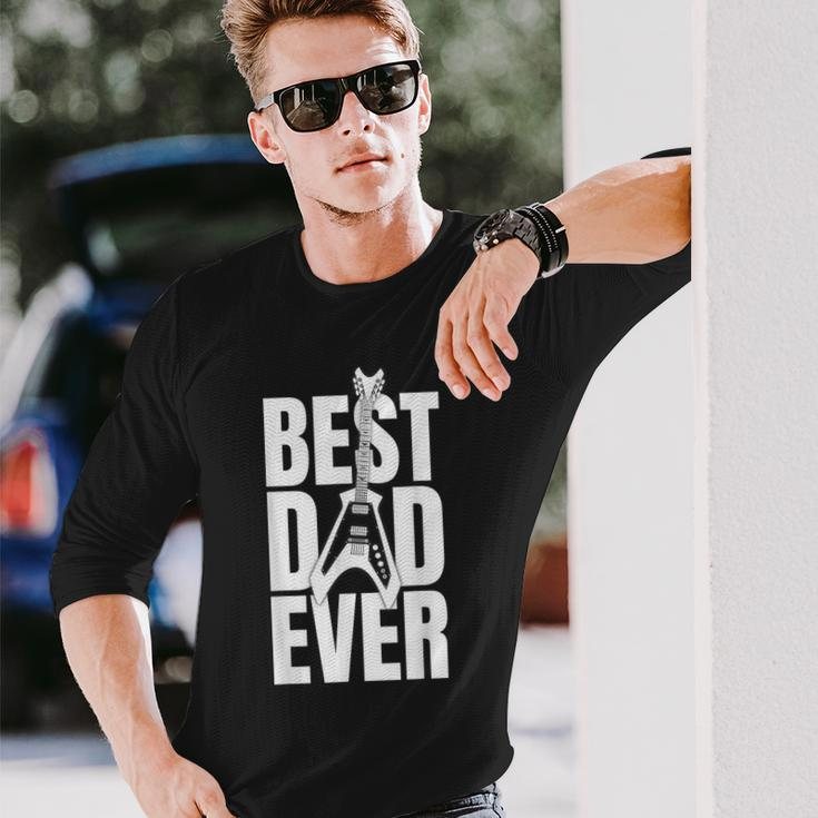 Dads Birthday Fathers Day Best Dad Ever Long Sleeve T-Shirt Gifts for Him