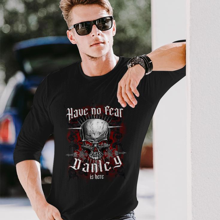 Danley Name Shirt Danley Name V4 Long Sleeve T-Shirt Gifts for Him