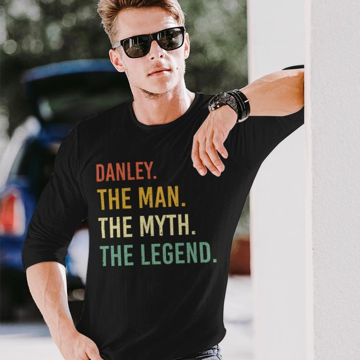 Danley Name Shirt Danley Name V5 Long Sleeve T-Shirt Gifts for Him
