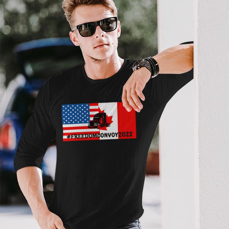 Freedom Convoy V2 Unisex Long Sleeve Gifts for Him