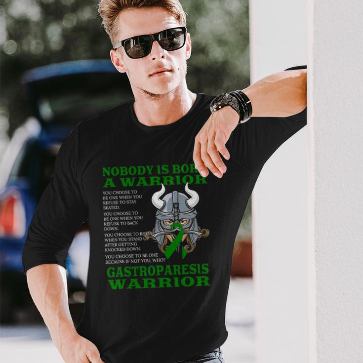Gastroparesis Awareness Gastroparesis Warrior Long Sleeve T-Shirt T-Shirt Gifts for Him