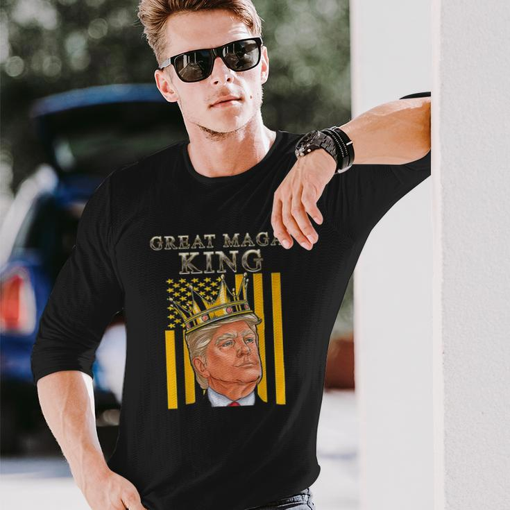 The Great Maga King The Return Of The Ultra Maga King Version Long Sleeve T-Shirt T-Shirt Gifts for Him