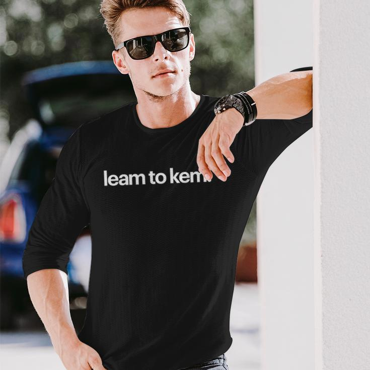 Learn To Kern er Long Sleeve T-Shirt Gifts for Him
