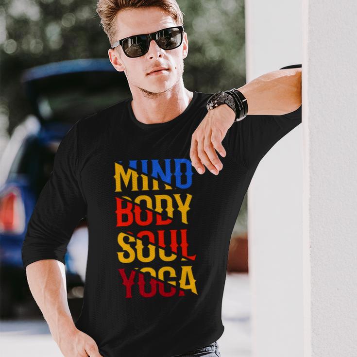 Mind Body Soul Yoga 114 Trending Shirt Unisex Long Sleeve Gifts for Him