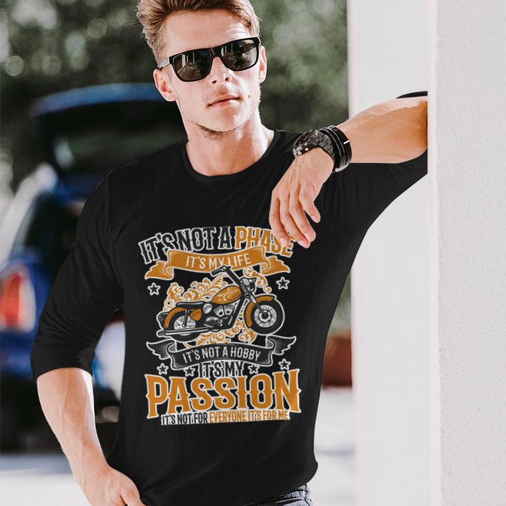 Motorcycle Passion Biker Cute Dreaming 488 Shirt Unisex Long Sleeve Gifts for Him