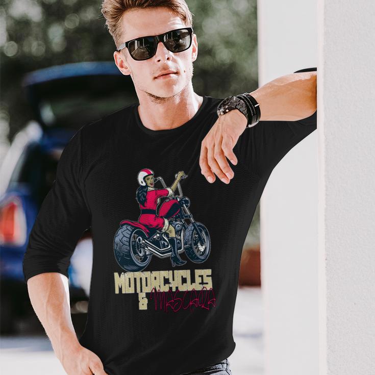 Motorcycles Mascara Excellent Dreaming 466 Shirt Unisex Long Sleeve Gifts for Him