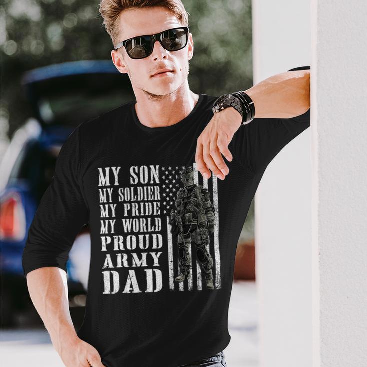 My Son Is Soldier Proud Military Dad 709 Shirt Unisex Long Sleeve Gifts for Him