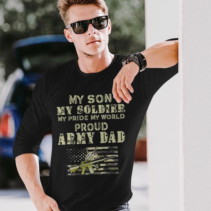 My Son My Soldier My Pride My World 695 Shirt Unisex Long Sleeve Gifts for Him