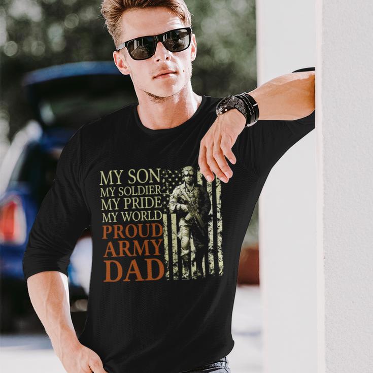 My Son My Soldier My Pride My World 696 Shirt Unisex Long Sleeve Gifts for Him