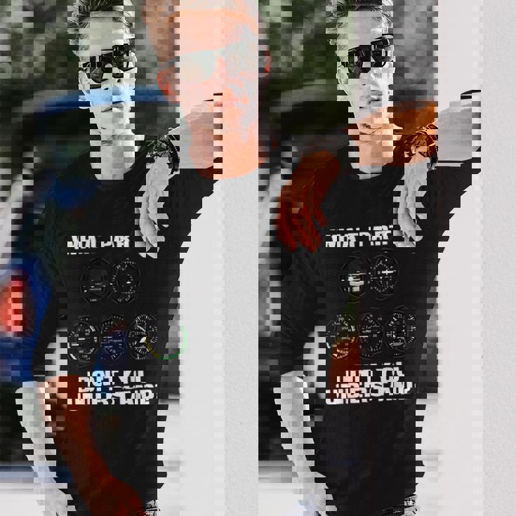 Pilot For Airplane Airline Pilot V2 Long Sleeve T-Shirt T-Shirt Gifts for Him Pilot For Airplane Airline Pilot V2 Long Sleeve T-Shirt T-Shirt Gifts for Him