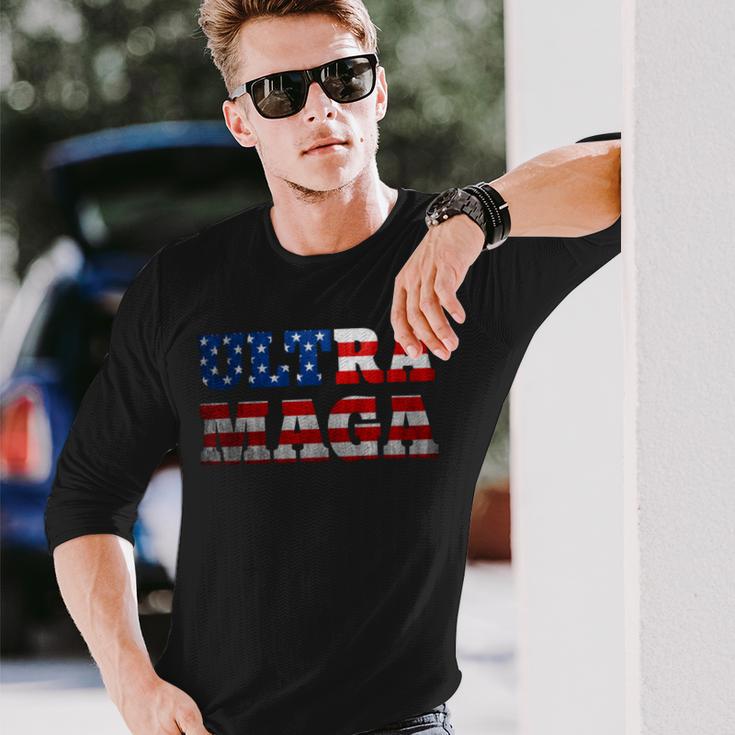 Proud Ultra Maga V11 Unisex Long Sleeve Gifts for Him