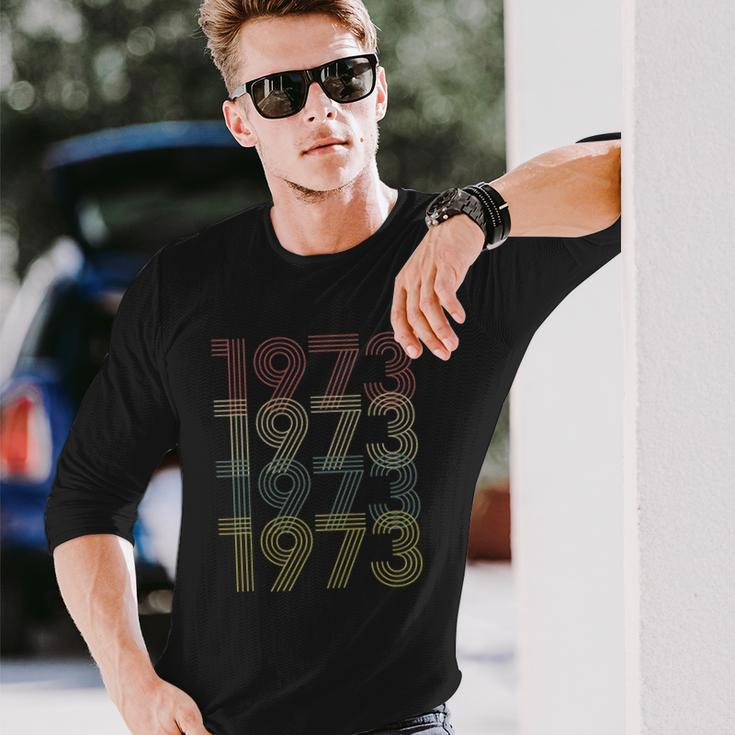 Retro Pro Roe 1973 Pro Choice Feminist Rights Long Sleeve T-Shirt T-Shirt Gifts for Him