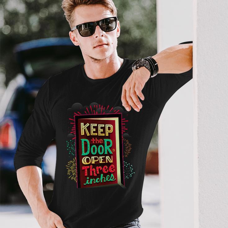 Three Inches 402 Trending Shirt Unisex Long Sleeve Gifts for Him