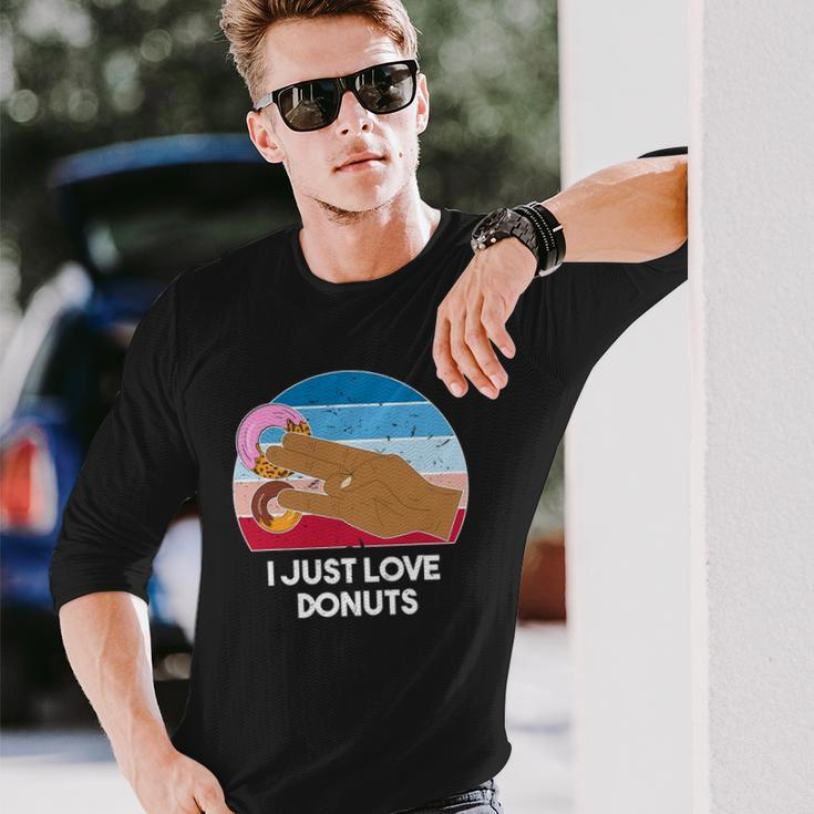 Two In The Pink One In The Stink Donut Two Coot One Boot Long Sleeve T-Shirt Gifts for Him