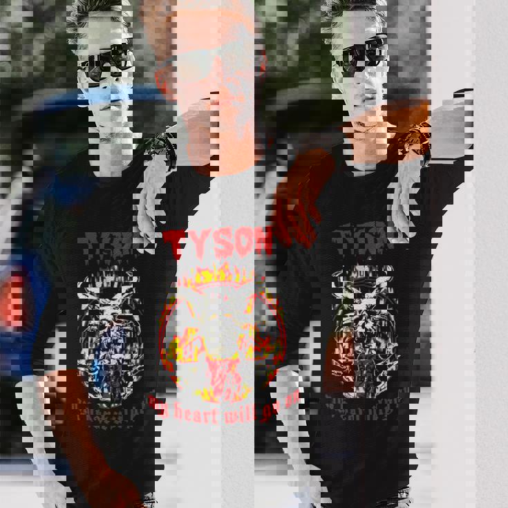 Tyson Name Tyson Name Halloween Long Sleeve T-Shirt Gifts for Him