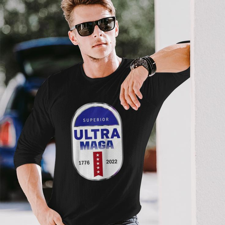 Ultra Maga 4Th Of July Raglan Baseball Tee Long Sleeve T-Shirt T-Shirt Gifts for Him